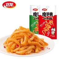 卫龙辣条魔芋爽 50g 大面筋小面筋豆皮大辣棒亲嘴烧 香辣味酸辣味