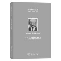 海德格尔文集:什么叫思想? [德]马丁·海德格尔,孙周兴