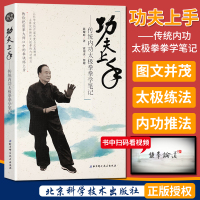 功夫上手 传统内功太极拳拳学笔记 科学健康通俗易懂运动保健身强体壮