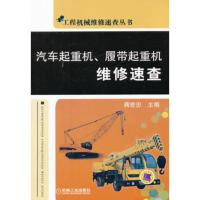 汽车起重机、履带起重机维修速查 蒋世忠 9787111377184