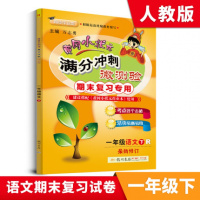2021春 黄冈小状元满分冲刺微测验 一年级语文下册RJ人教版1年级下册广东期末复习考点各个击破活页