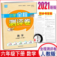 2021春通城学典小学全程测评卷 六年级下/6年级下册 数学 人教版 R小学全程测评卷