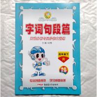 2021春 名师点睛字词句段篇阅读分析与同步作文训练四年级下册RJ人教版 小学语文4年级下同步课本阅