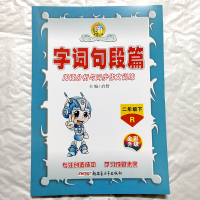 2021春 名师点睛字词句段篇阅读分析与同步作文训练二年级下册RJ人教版 小学语文2年级下同步课本阅