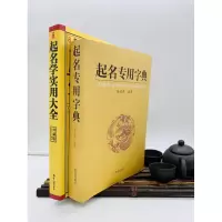 正版 起名专用字典+中国起名学实用大全姓名学命理五行四柱数理三才 取名好名字起名改名不求人 取名字宝