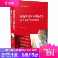 融资租赁实务操作指引:案例解析与风险防控 [正版图书,放心购买]