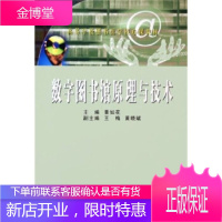 高等学校图书馆学核心课教材:数字图书馆原理与技术 [正版图书,放心购买]