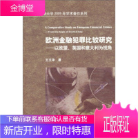 欧洲金融犯罪比较研究:以欧盟、英国和意大利为视角 [正版图书,放心购买]