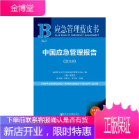 应急管理蓝皮书 中国应急管理报告 宋英华申世飞文学国庄越武汉理工大学中国应急管
