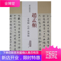 赵孟頫 赤壁赋 心经 洛神赋 历代名家碑帖经典 超清原帖 王冬梅 编 中国书店