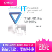 正版 IT项目风险评估与控制研究 卢新元 9787030409362 科学出版社