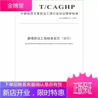 崩塌防治工程勘查规范(试行) T/CAGHP 011-2018 中国地质大学出版社有限责任公司