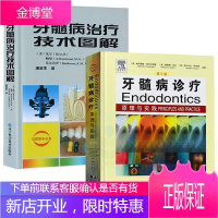 牙髓病诊疗原理与实践(第5版)+牙髓病技术图解 共2册 牙髓病学临床病例 口腔牙齿医学书