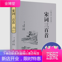 宋词三百首（带您直抵生活美学源头，遇见内心向往的生活！）马未都宋词三百首正版书籍初中生马高中生未