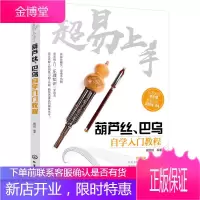 超易上手 葫芦丝 巴乌自学入门教程 葫芦丝教材葫芦丝书教材葫芦丝教程书初自学习入门零基础流行音乐曲简