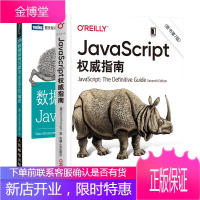 JavaScript权威指南原书第7版+数据结构与算法JavaScript描述书籍