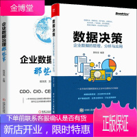 数据决策:企业数据的管理 分析与应用 顾生宝+企业数据治理那些事 企业数据分析