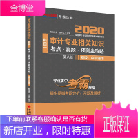 2020年初中级审计师考试考点真题预测全攻略 审计专业相关知识 第8版初级中级通用