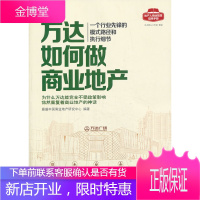 万达如何做商业地产——-个行业先锋的模式路径和执行细节[正版图书 放心购买]