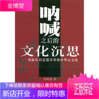 呐喊之后的文化沉思:重新认识道器并重的中华元文化[正版图书 放心购买]