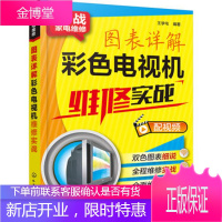 图表详解彩色电视机维修实战 家电维修教程书籍 彩色电视机故障检测维修资料速查