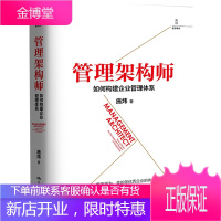 管理架构师 如何构建企业管理体系 施炜 著 中国人民大学出版社图书籍