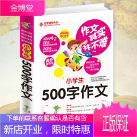 2018新版小学生五年级同步 500字作文同步作文好词好句好段好开头好结尾小学生三四五六年级辅导书