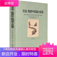 杰克·伦敦中篇小说集全译本 杰克·伦敦作品精选外国文学中短篇小说精选世界名著中学生阅