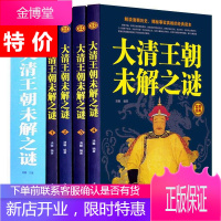 全套4册 大清王朝未解之谜 努尔哈赤 乾隆 雍正解读清朝历史官场奇闻 秘史野史正史清代通俗读物古代文