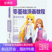 零基础漫画教程:素描进阶篇 360天从小白到高手 再到高高手之旅 手绘精品详析教程 分解讲解从易