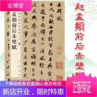 [中华书局]赵孟頫前后赤壁赋 (中华经典碑帖彩色放大本)