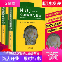 正版针刀应用解剖与临床上下卷 李石良 中医图书书籍 中医针灸学 首部针刀解剖与临床应用著作