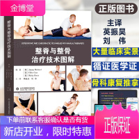 整脊与整骨治疗技术图解 脊柱矫正骨科学腰椎推拿按摩整脊 美式整脊技术整骨技术图谱整骨手法书籍中医正骨