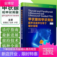 甲状腺和甲状旁腺超声及超声引导下细针穿刺 原书第4版 一部实用性很强的学术专著西医书 医学书