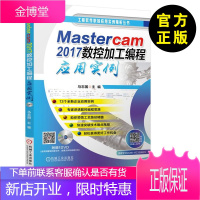 Mastercam 2017数控加工编程应用实例 马志国 数控加工编程书籍 数控加工工艺