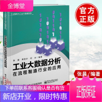 正版书籍 工业大数据分析在流程制造行业的应用机械仪器仪表自动化技术流程工业界研究人员企业管理者工程