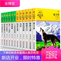 动物小说大王沈石溪品藏书系新版:狼王梦 第七条猎狗 斑羚飞渡 后一头战象等(黄绿特辑 共12册)