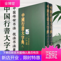 中国行书大字典 上下全二册 陈振濂著 中国行书大字典 艺术书法书籍 中国传世书法 技法书法篆刻