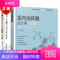 室内光环境设计师培养手册+室内灯光设计师宝典+设计师谈家居色彩搭配书籍