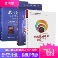 3册 芯片制造+半导体制造技术+纳米集成电路制造工艺(第2版)半导体工艺制程实用教程(第六版)