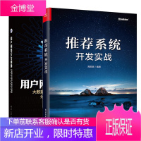 2本开发实战+用户网络行为画像 大数据中的用户网络行为画像分析与内容应用书籍