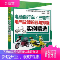 电动自行车三轮车电气故障诊断与排除实例精选 第2版 电动摩托车电路检测 电动车维修技术教程书