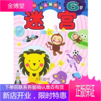 迷宫(6岁)——新头脑开发丛书 [正版书籍,售后无忧]