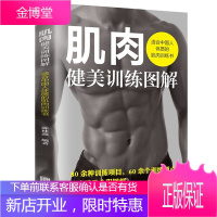 肌肉健美训练图解 适合中国人体质的肌肉训练书 运动健身保健休闲运动 家庭自我健身教程入门书籍