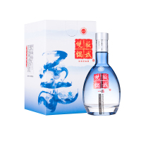 板城烧锅酒 低度浓香型酒水 纯粮食白酒36度一品蓝柔450ml 单瓶装