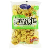 卡奇小米豆香锅巴膨化 香辣 烧烤 香甜酷辣味休闲280gx5袋