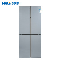 美菱(MELING) 415升 十字多门冰箱 变频无霜 玻璃面板 智能WIFI 星河银 BCD-415WUP9B