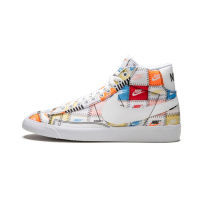 Nike Blazer Mid Patchwork 耐克主题涂鸦拼接复古板鞋