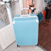 超大容量32寸行李箱大号拉杆箱男女旅行箱包30寸密码箱子硬厚34寸 307蓝色 30寸（买一送六）