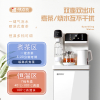 司迈特茶吧机Q1白色 气泡机  煮茶养生  彩屏触控